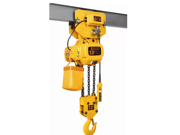 Traveling 7.5T high quality light and small chain electric hoist HHBB7.5-03S 