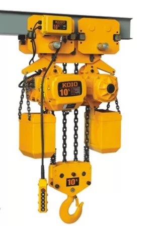 Traveling  10T high quality light and small chain electric hoist HHBB10-04S 